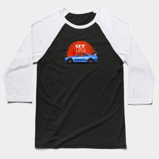 Skyline R34 GTR 1999 Baseball T-Shirt